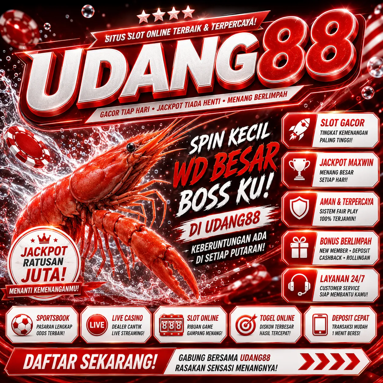 Udang88 Banner